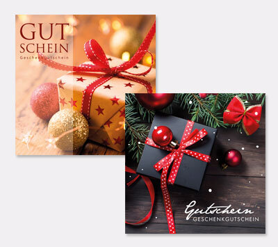 Gutscheinkarten Weihnachten