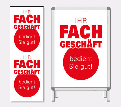 Plakatserie Ihr Fachgeschft