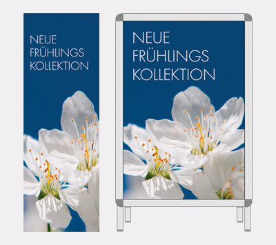 Plakat-Serie Neue Frühlings Kollektion