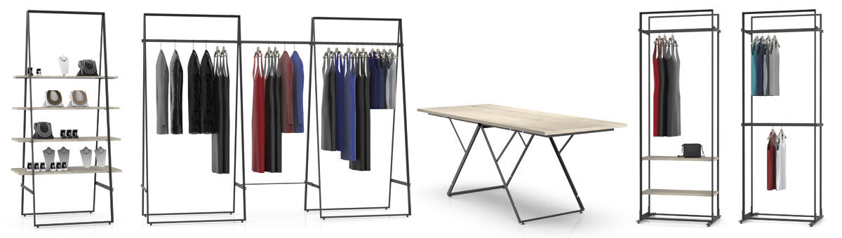 Pop-Up Ladeneinrichtungen