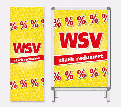 Plakat-Serie WSV stark reduziert