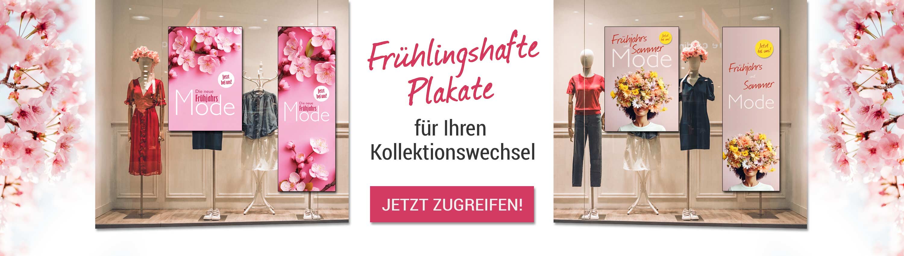 Frhlingshafte Plakate fr Ihren Kollektionswechsel