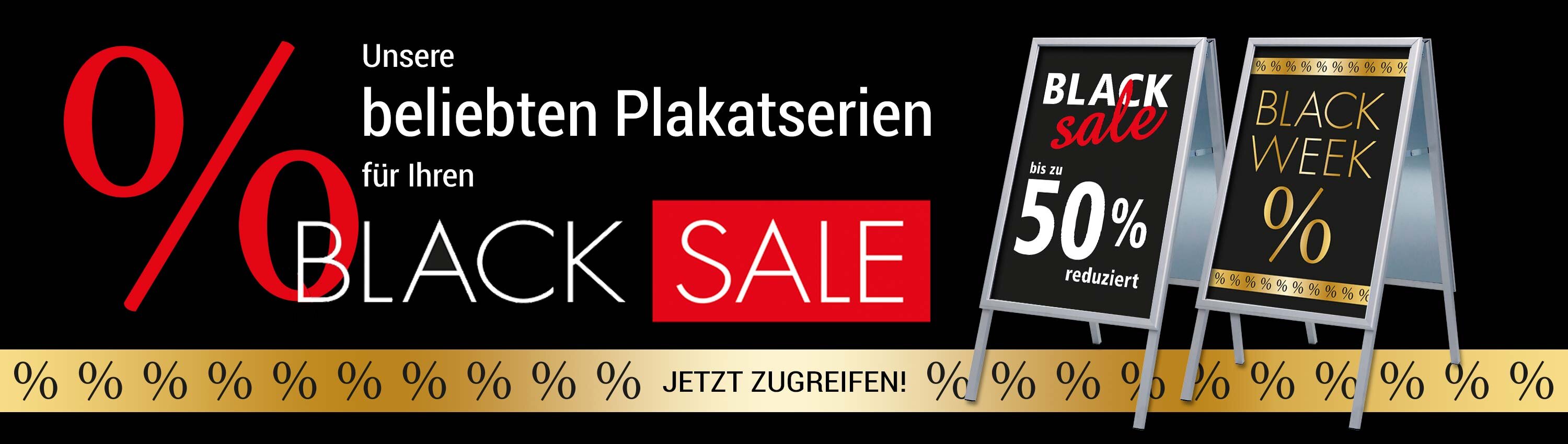 Beliebte Plakatserien fr Ihren BLACK SALE!