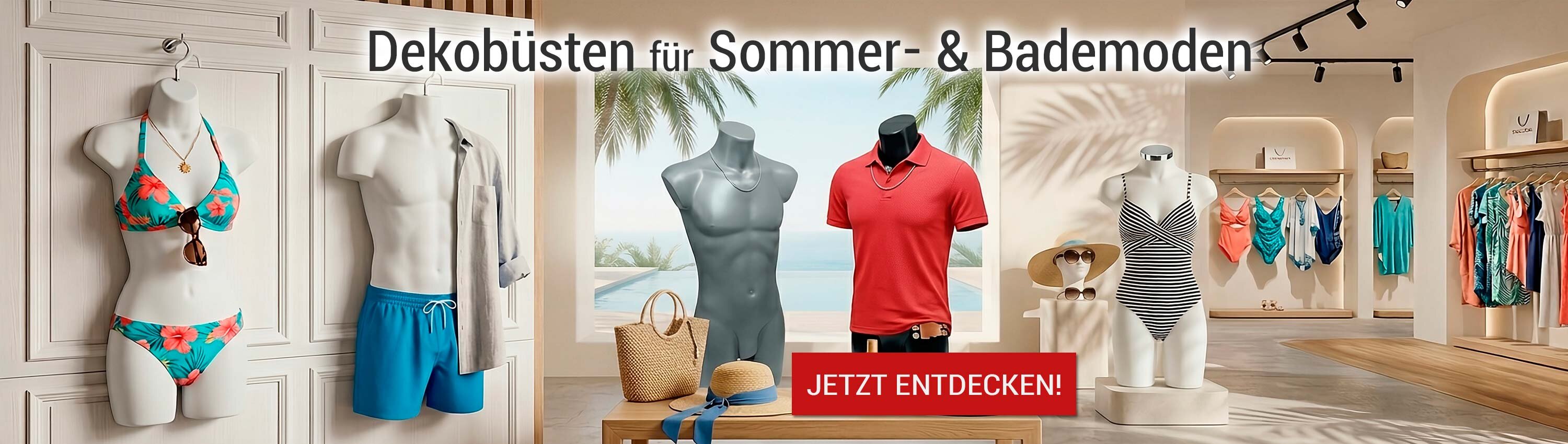 Dekob�sten f�r Sommer- und Bademoden!