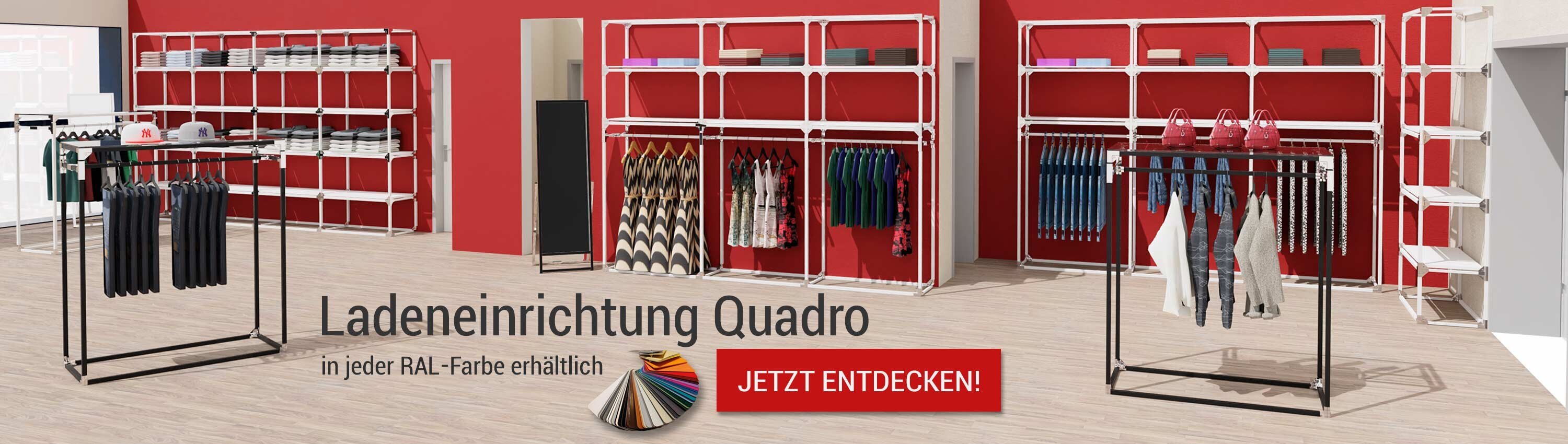 Ladeneinrichtung Quadro