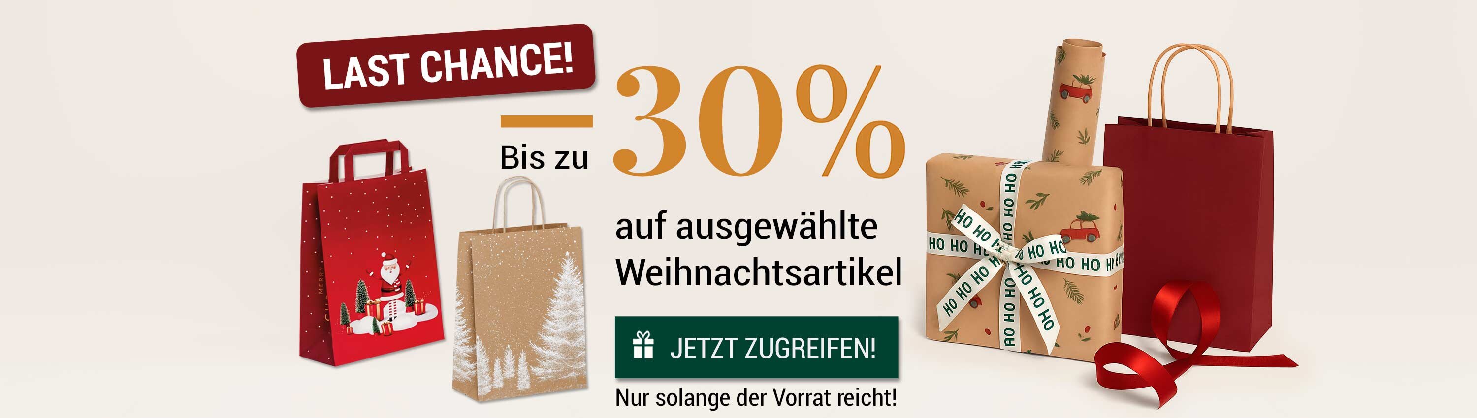 Weihnachtsartikel fr Ihr Geschft!