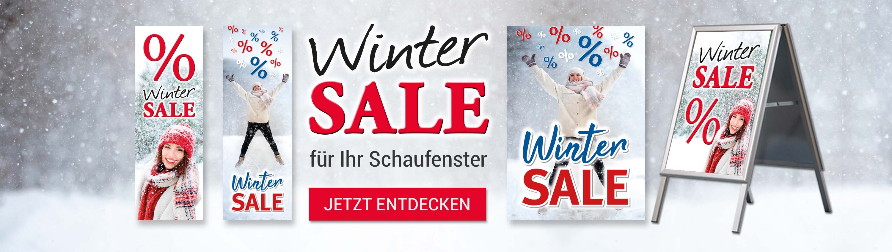 Wintersale fr Ihr Schaufenster