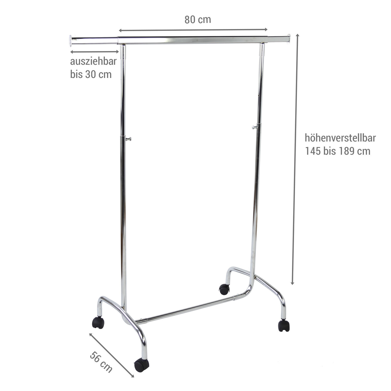 Rollstnder Basic R50, hhenverstellbar Bild 5