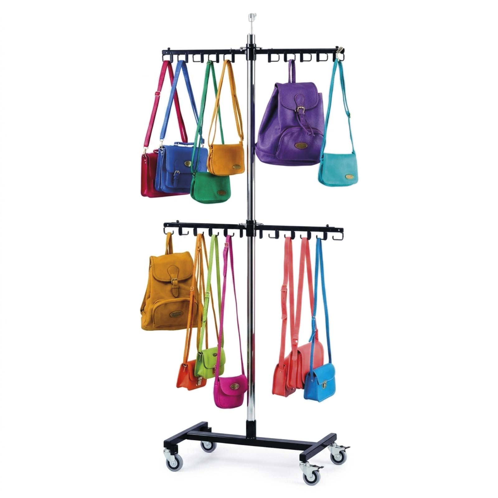 Taschenst�nder Linear mit 2 Warentr�gern