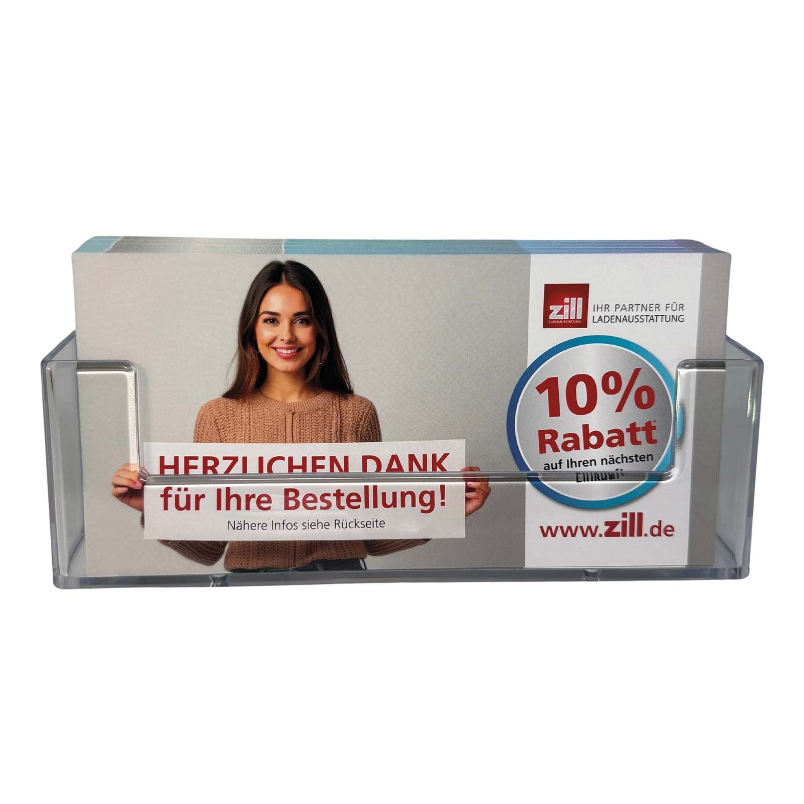 Flyerst�nder Acryl 230x32 mm DIN Lang