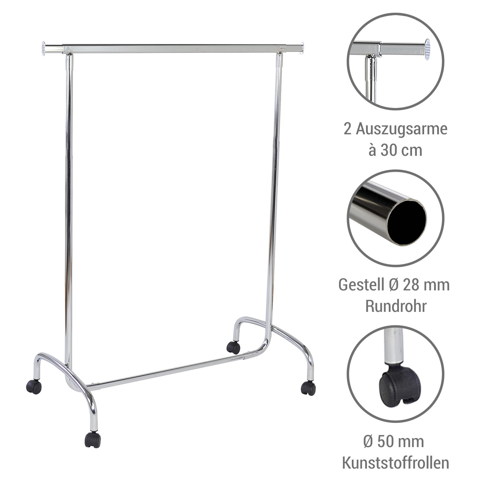 Rollstnder Basic R50, starr Bild 4