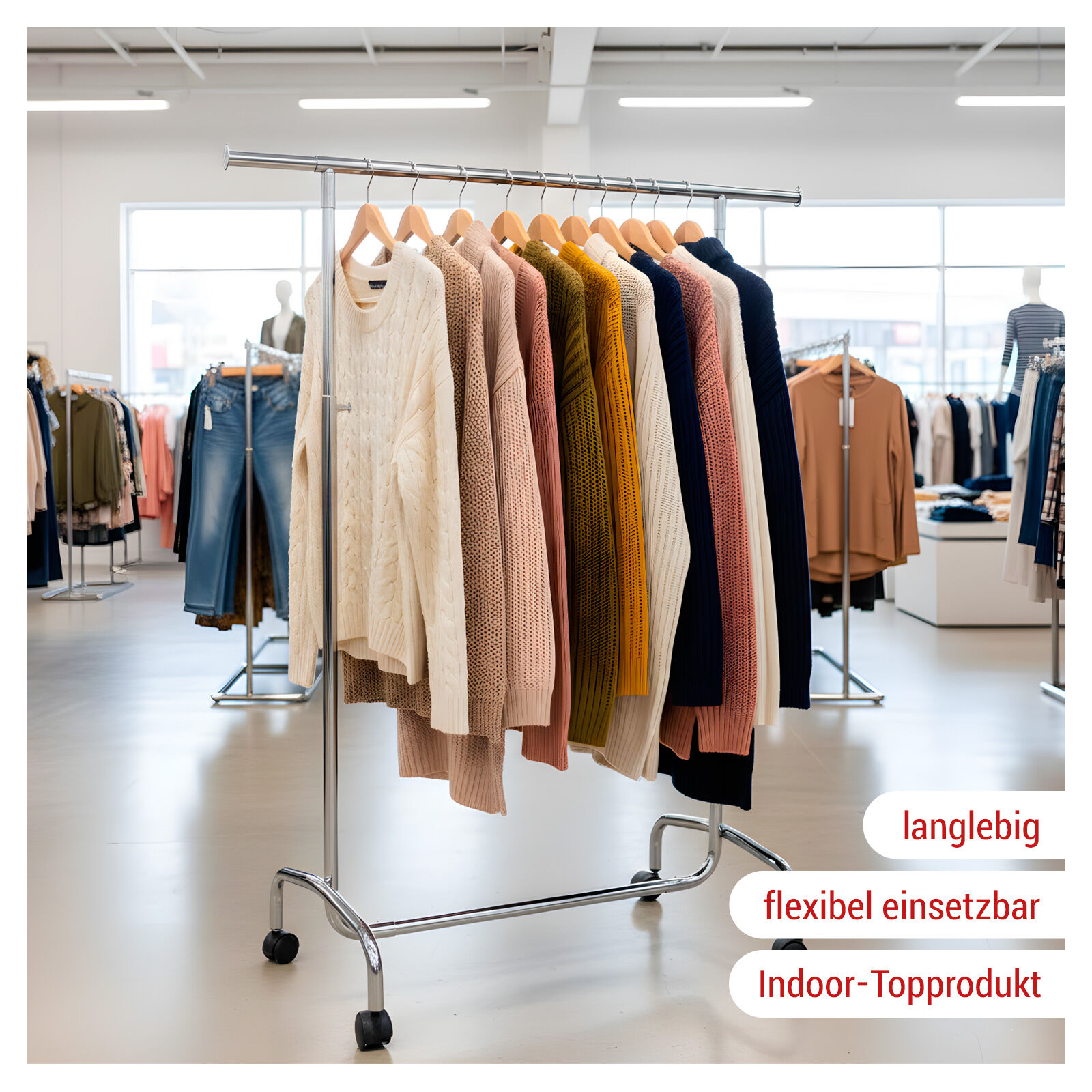 Rollstnder Basic R50, hhenverstellbar Bild 2