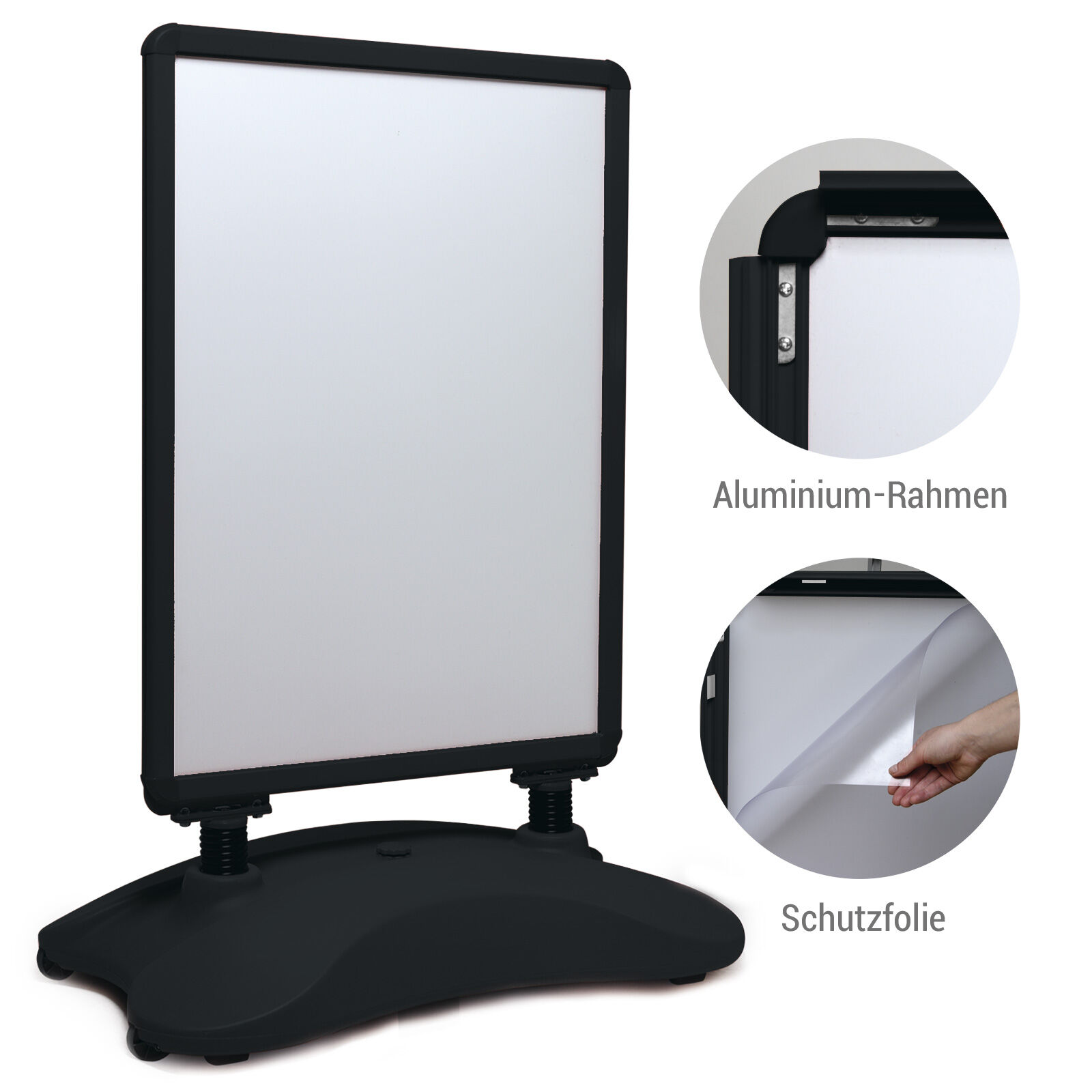 Kundenstopper Zillux Pro DIN A1 schwarz Bild 4