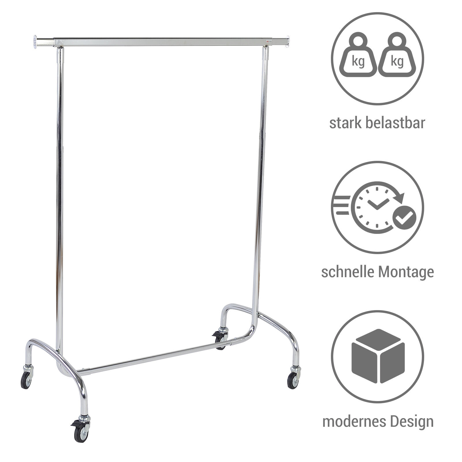 Rollstnder Basic 80R, starr Bild 3