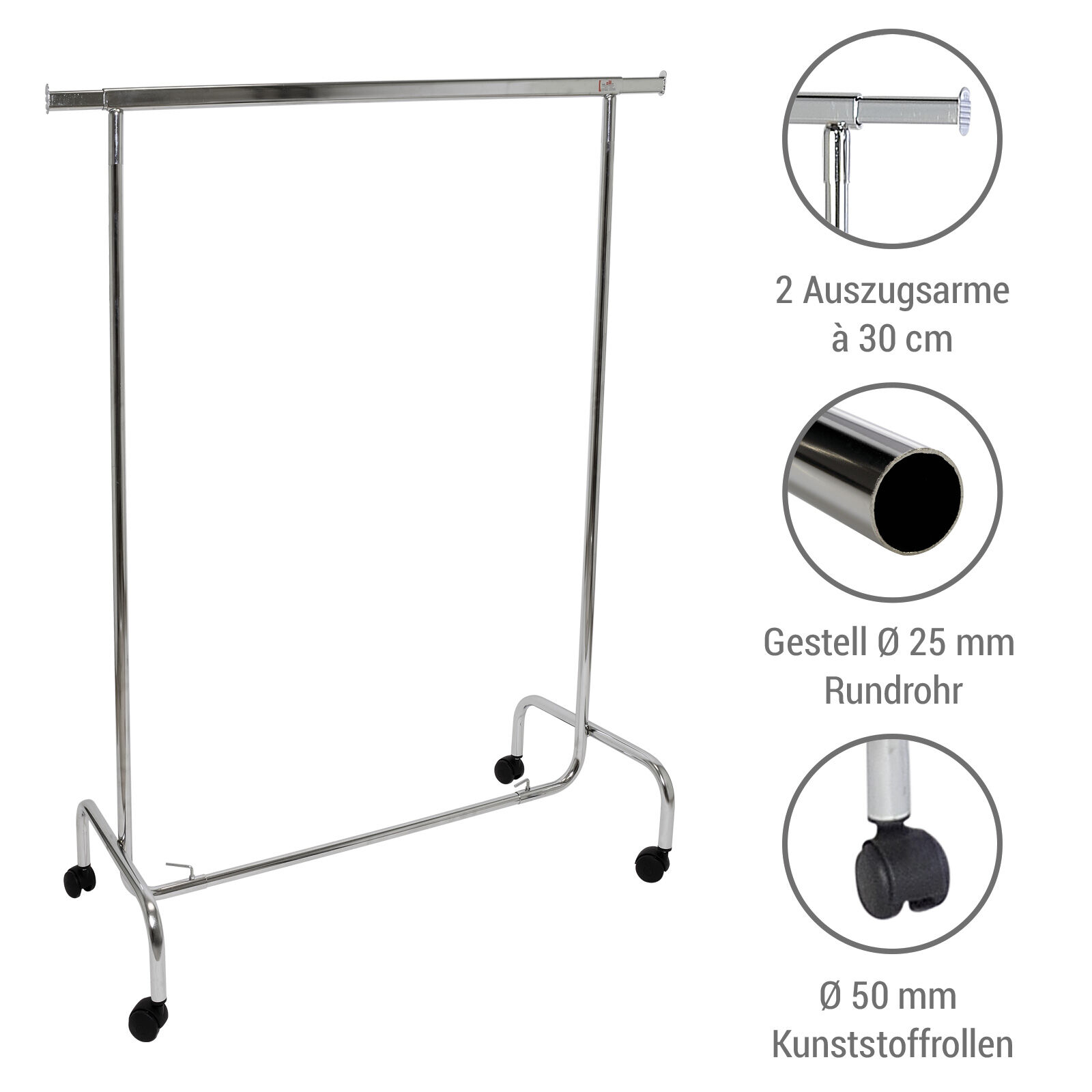 Rollstnder Simply II  S/100/50R Bild 4