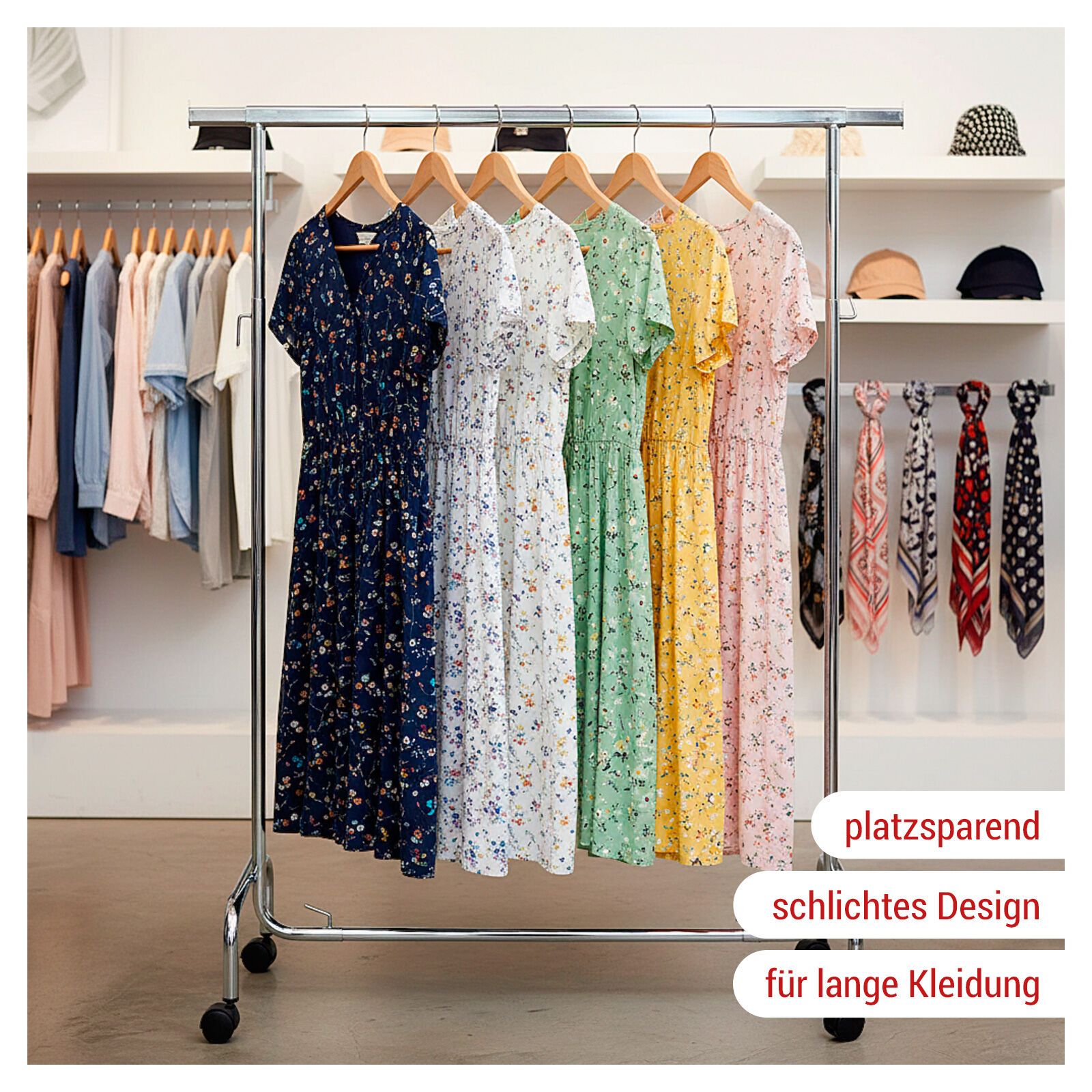 Rollstnder Simply II  H/100/50R Bild 2