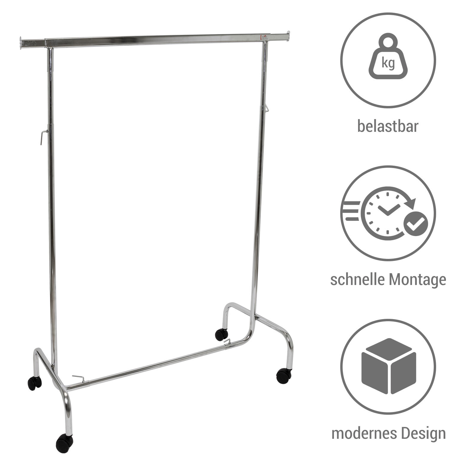 Rollstnder Simply II  H/100/50R Bild 3
