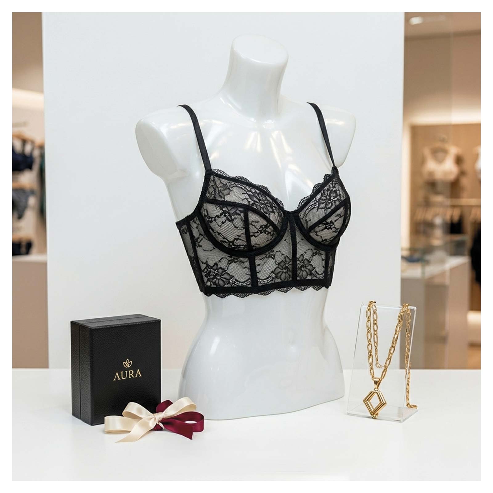 Damen-Torso Simply, kurz Bild 3