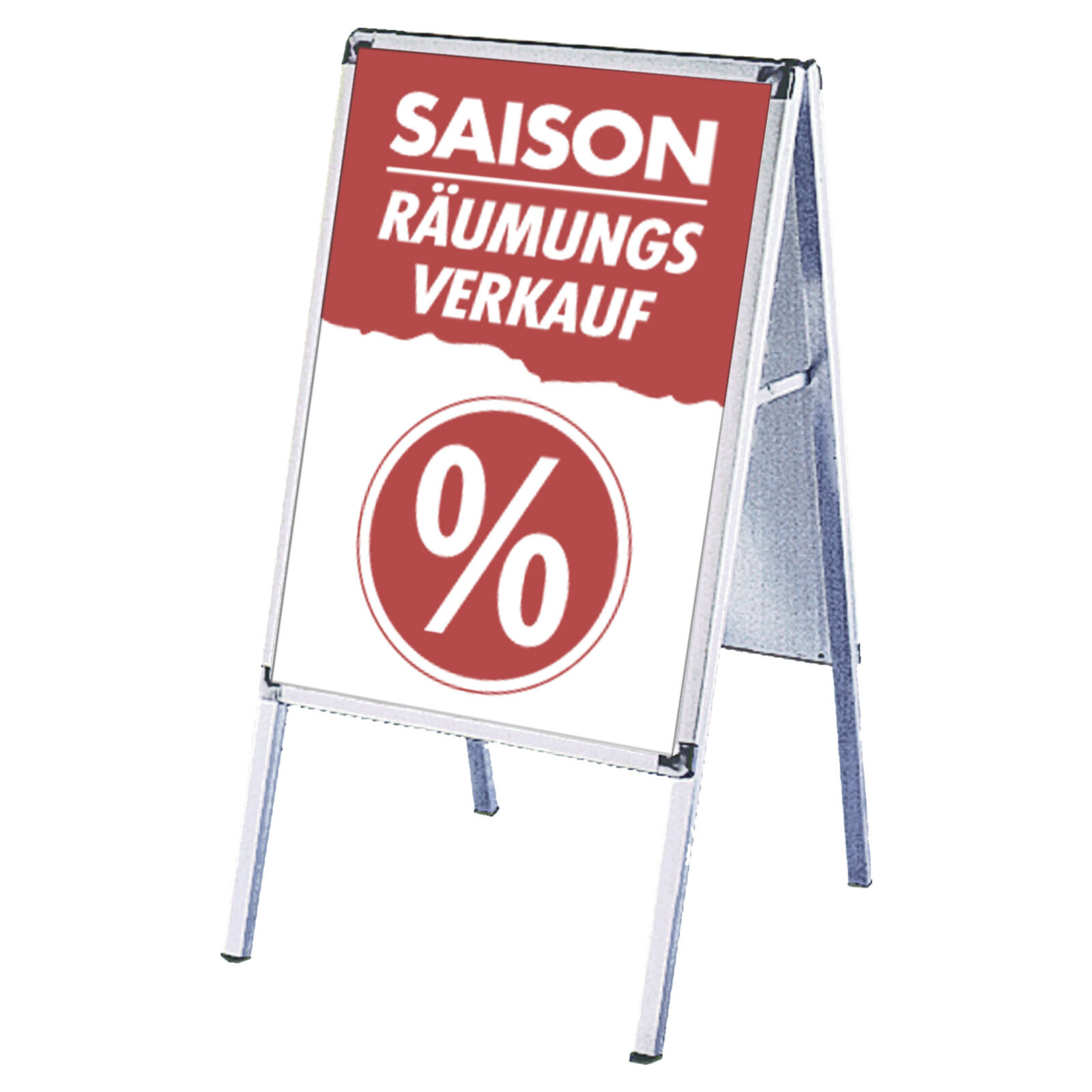 Plakat SAISON Rumungsverkauf 60x85cm Bild 2