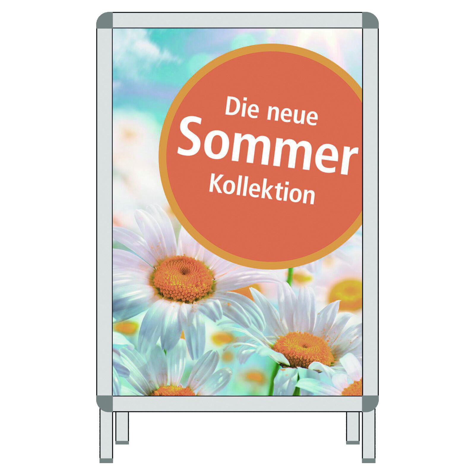 Plakat Die neue Sommer Kollektion