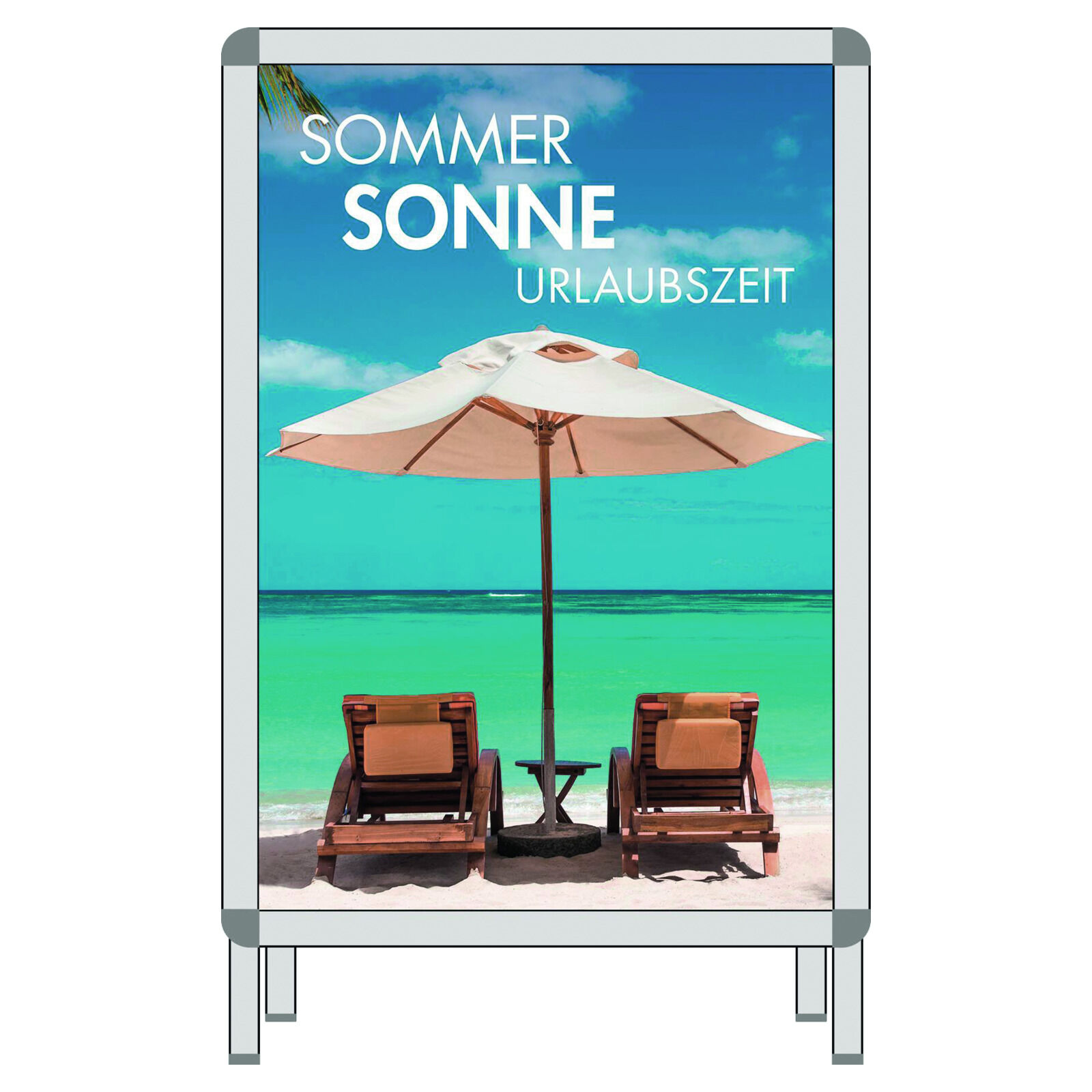 Plakat Sommer-Sonne-Sonnenschein