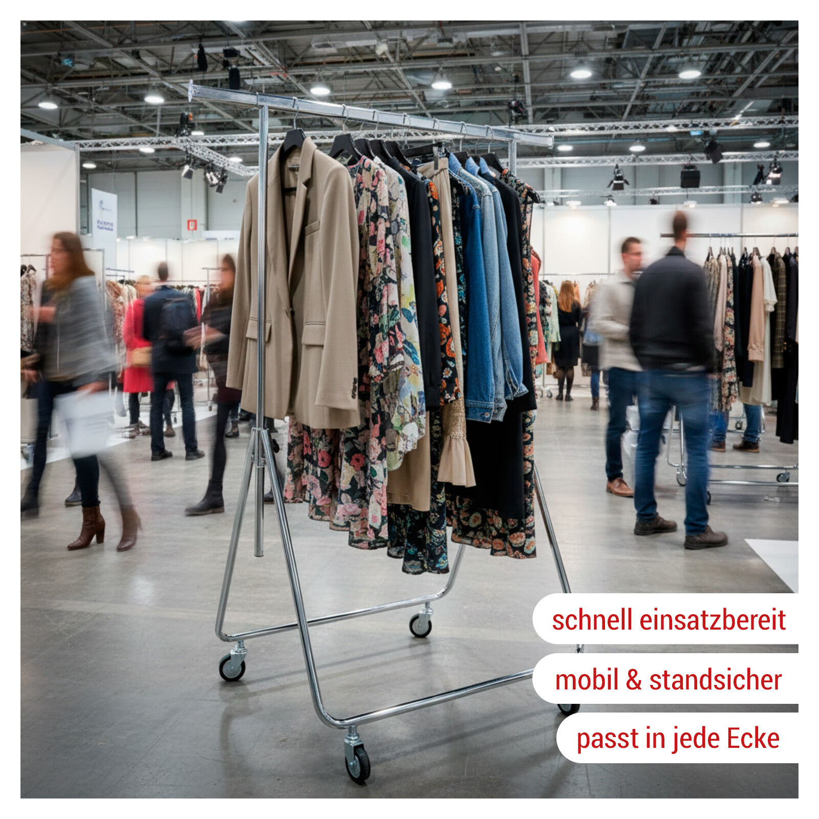 Reiserollstnder, klappbar Bild 2