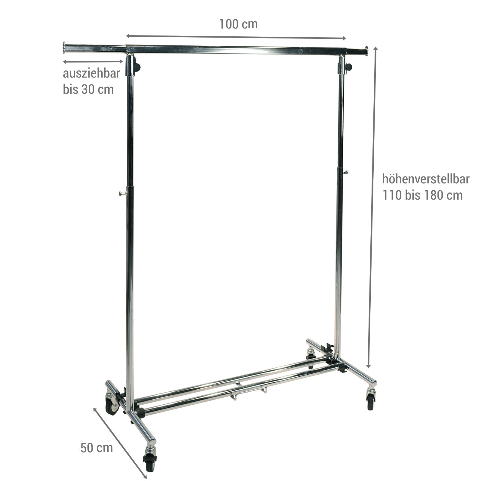 Rollstnder Premium, klappbar mit Tragegriff Bild 4