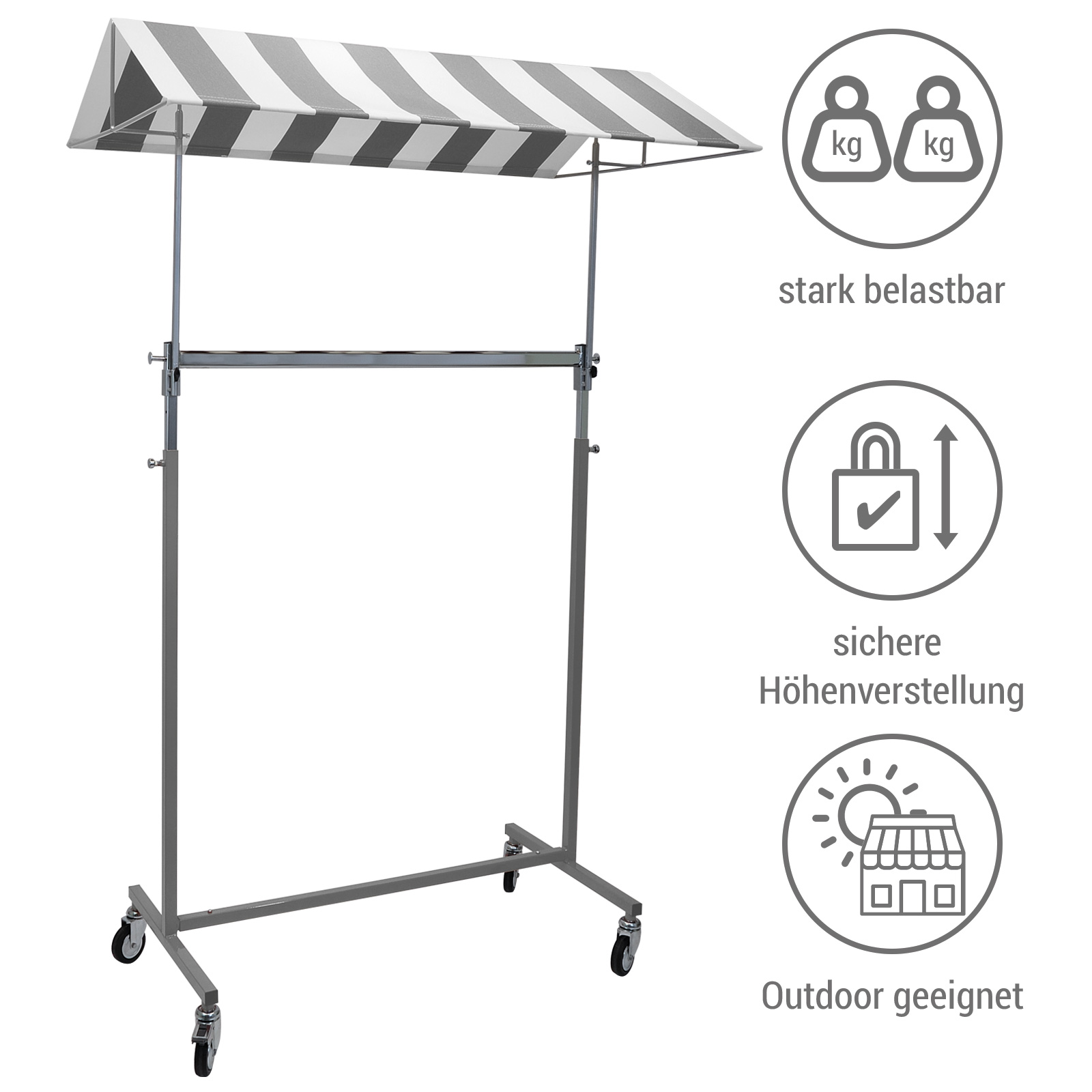 Rollst�nder Sina mit Markisendach Bild 3