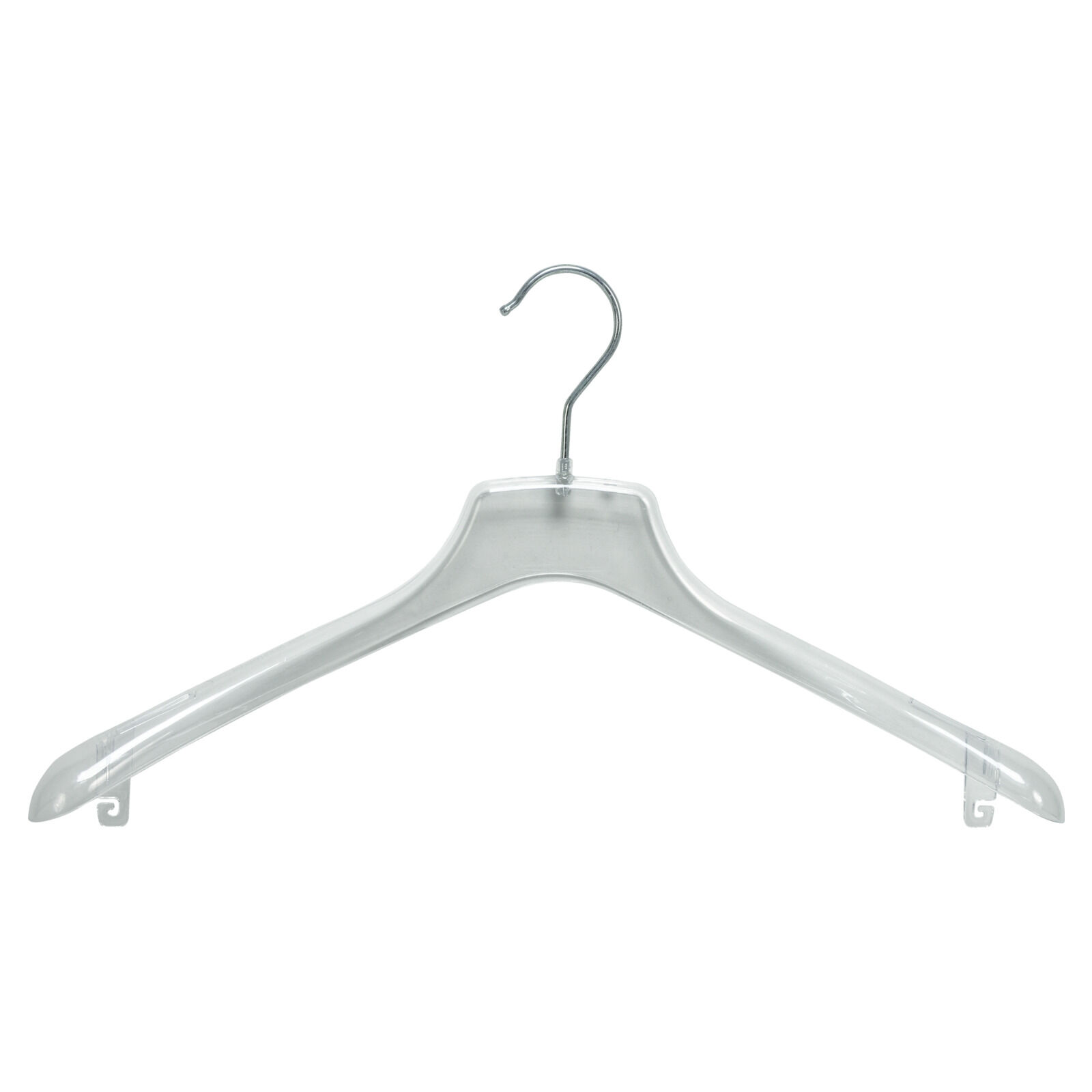 Jackenb�gel glasklar, mit Rutschsicherung