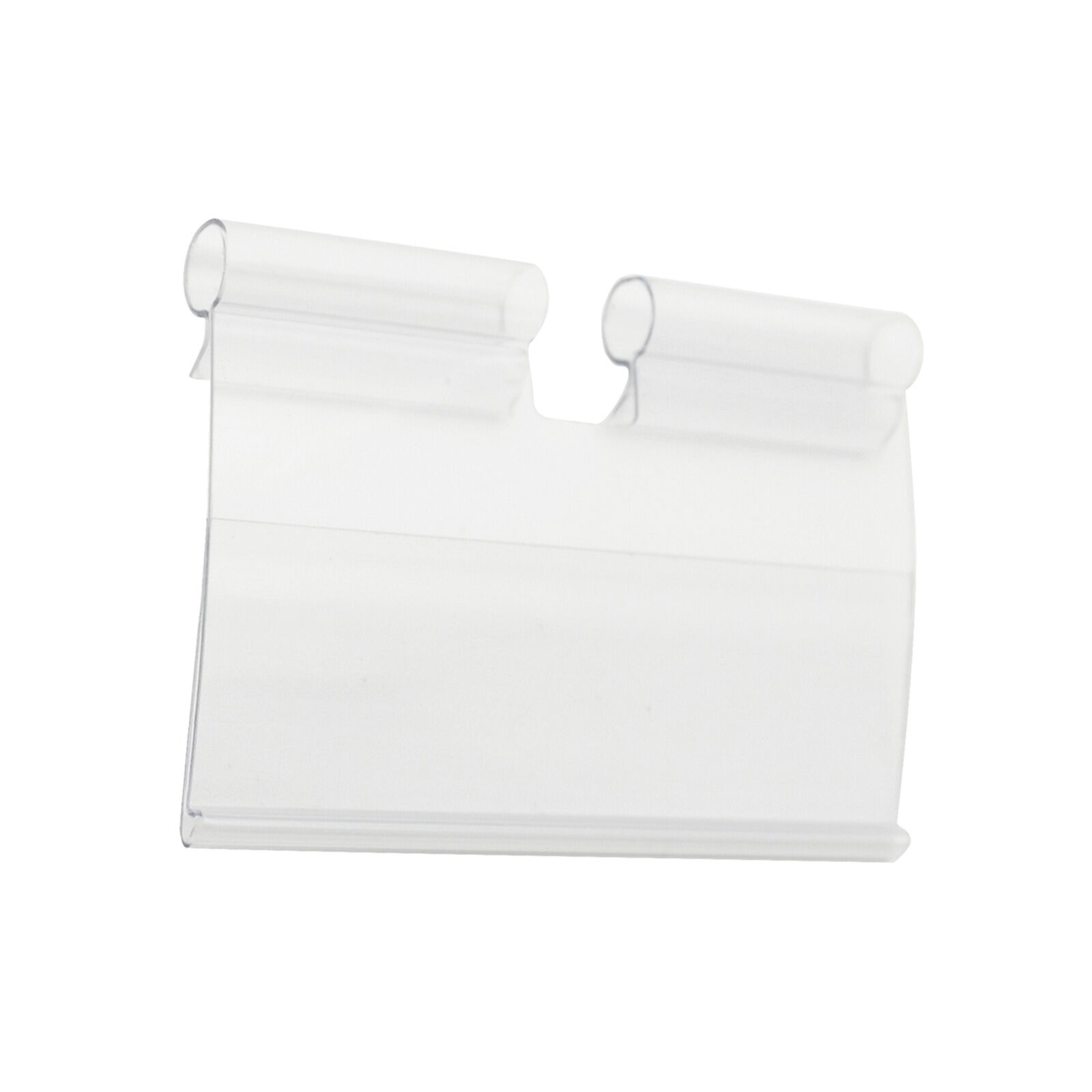 Preishalter für Blisterhaken, transparent, 7,5x5,2 cm