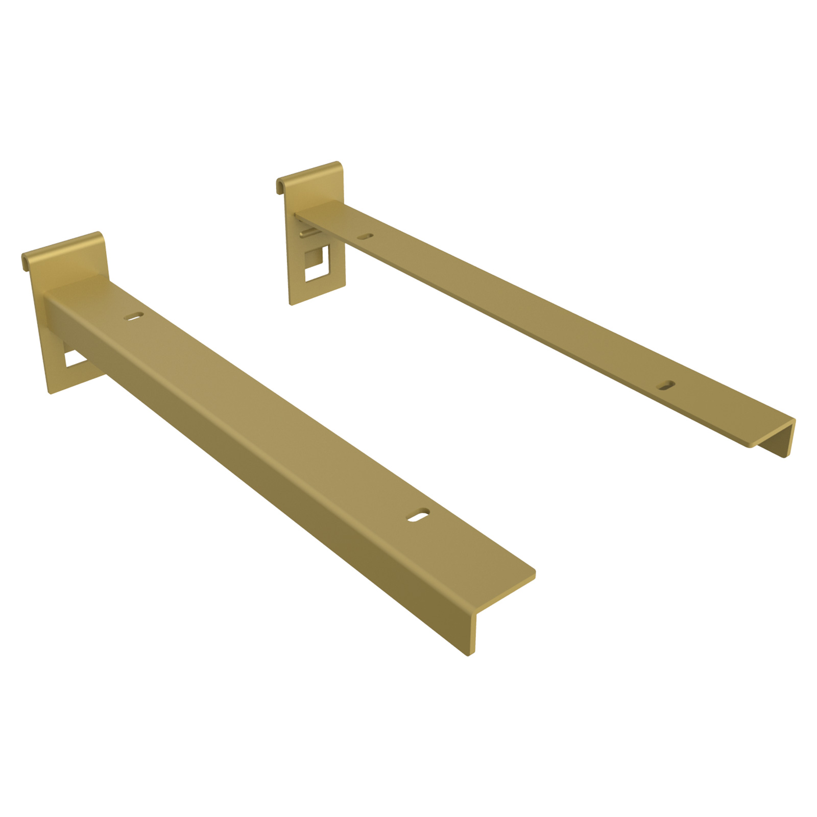 Fachbodentrger fr Holzregal, gold, 30 cm