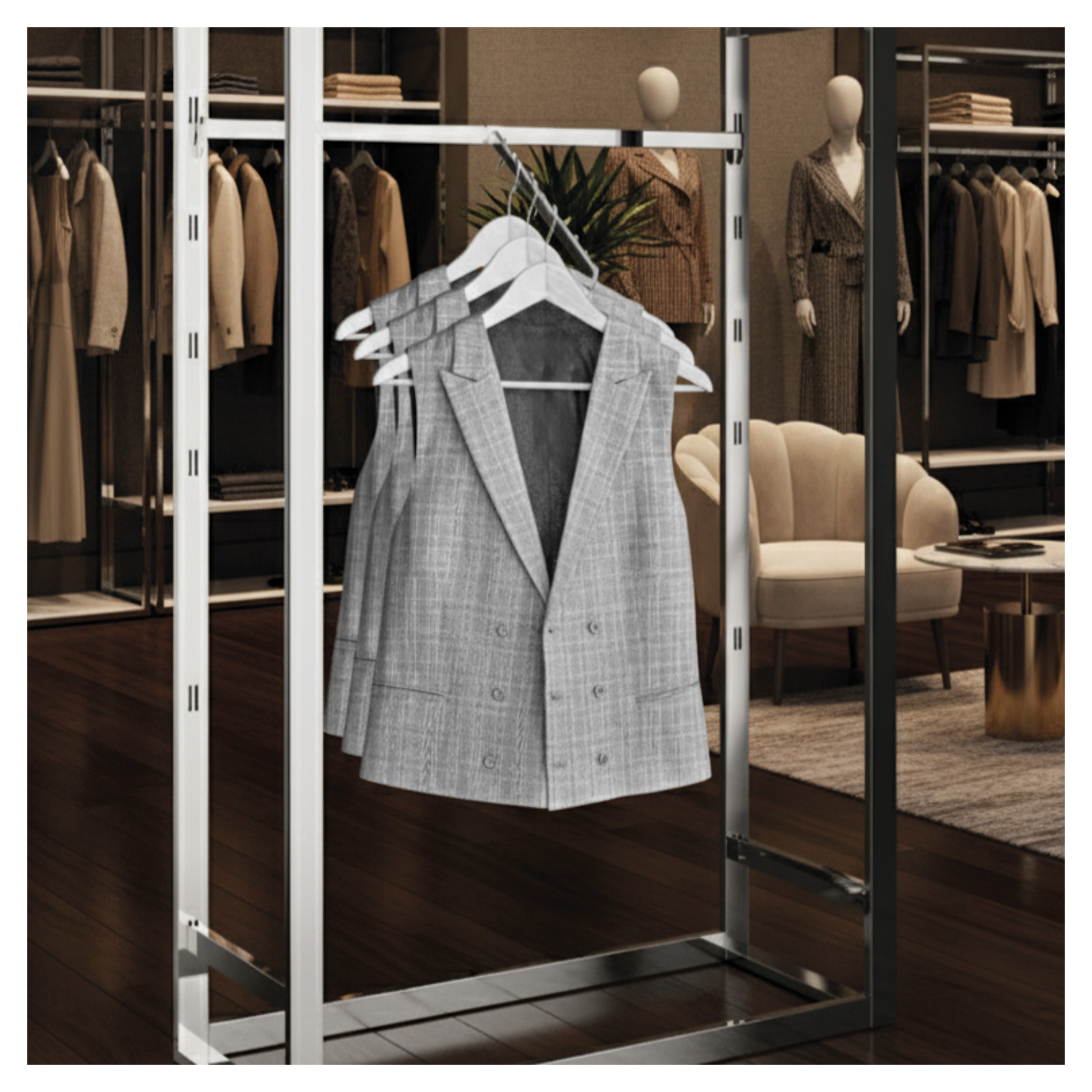 Abhngearm Venezia, Schrg Bild 2