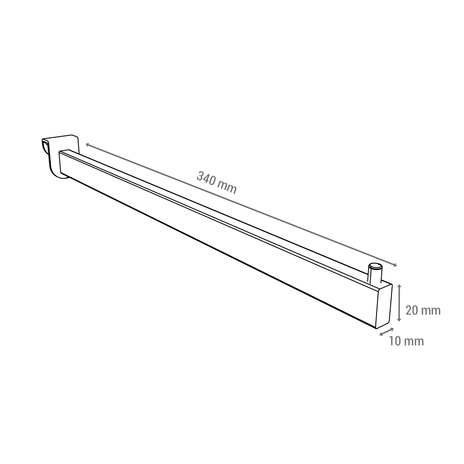 Abhngearm Venezia, Gerade Bild 4