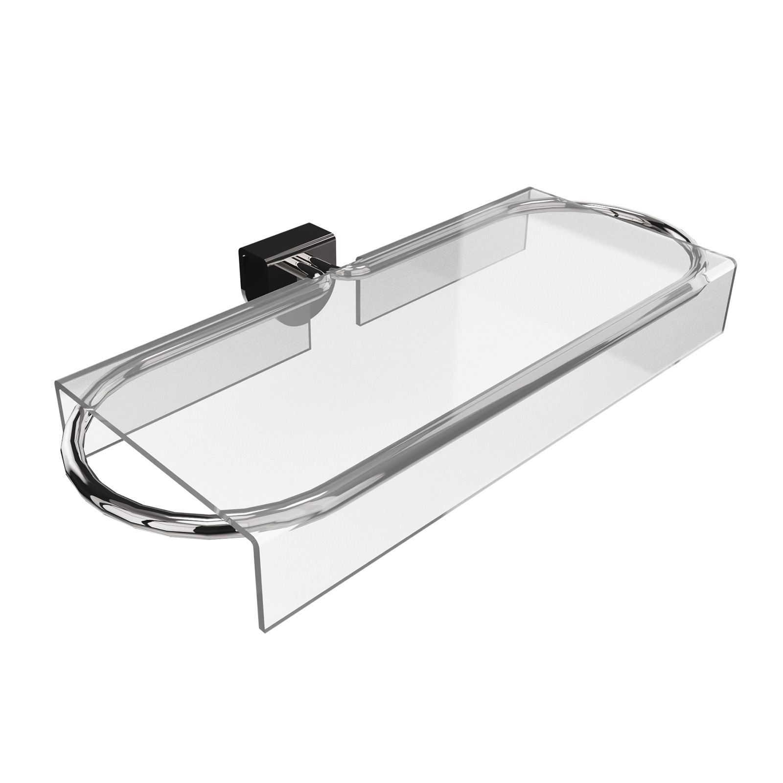 Plexiauflage fr Oval-Display Venezia, transparent Bild 3