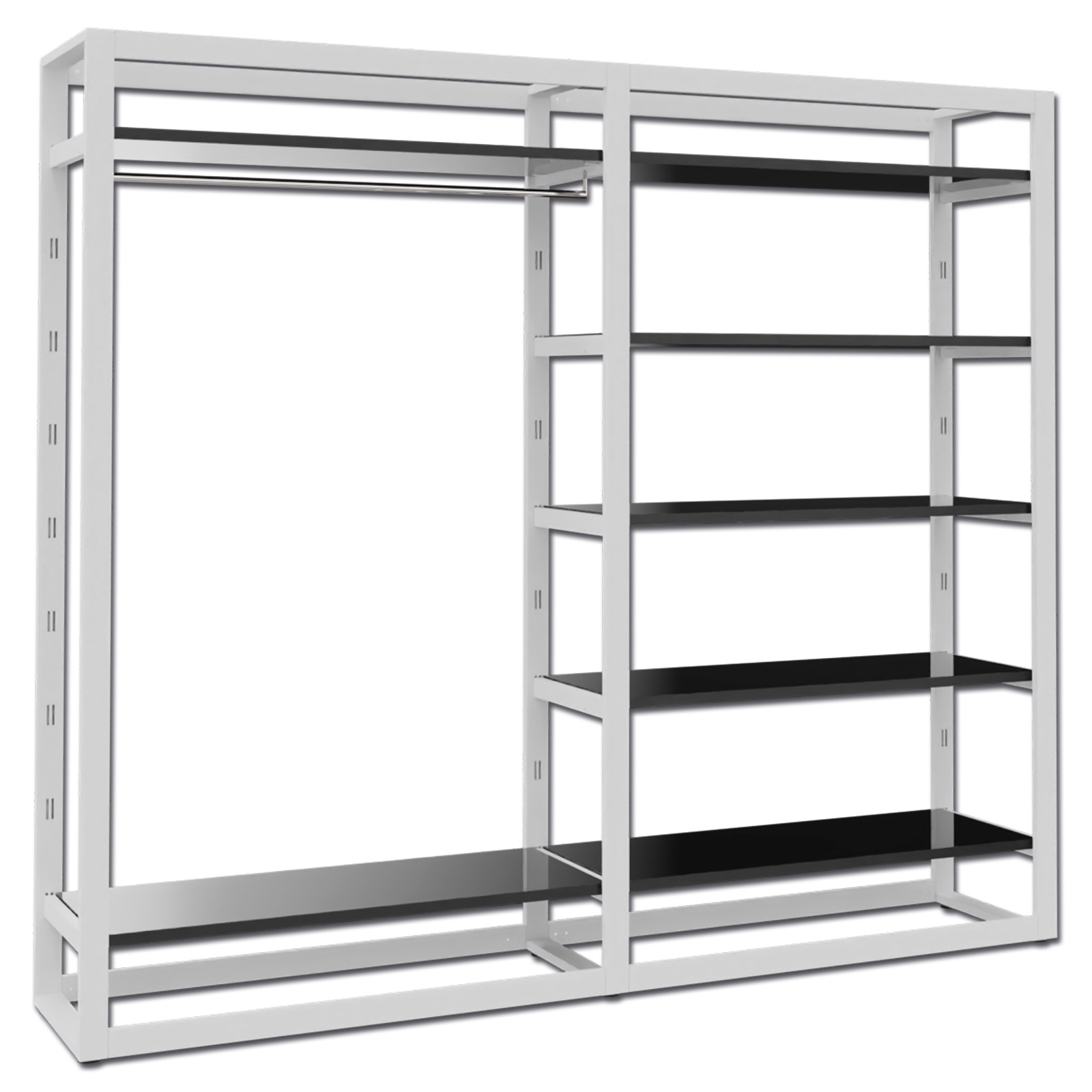 Ladenbausystem Venezia 7 FB 2 TS, Breite 214 cm