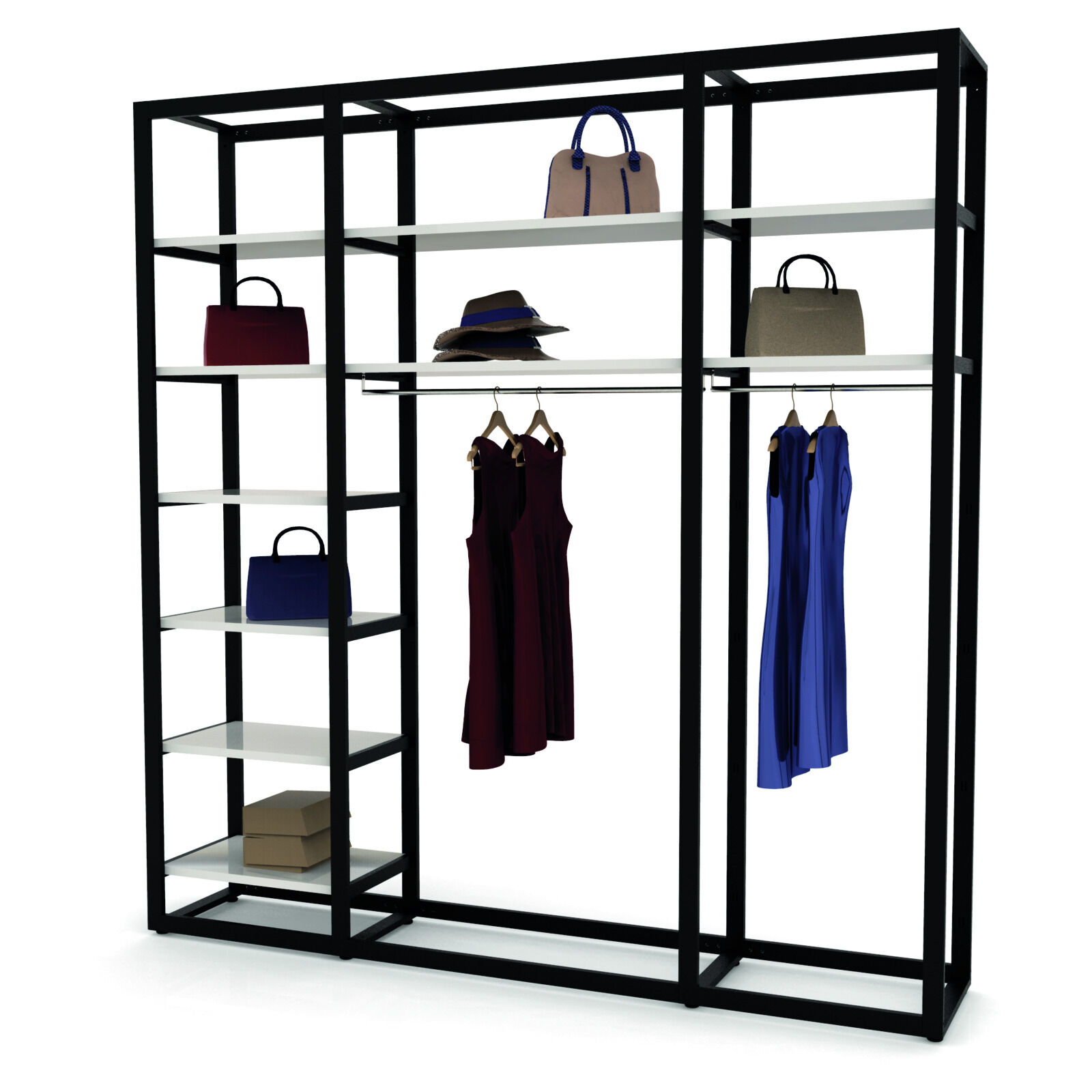 Ladenbausystem Venezia 10 FB 2 TS, Breite 222 cm Bild 2