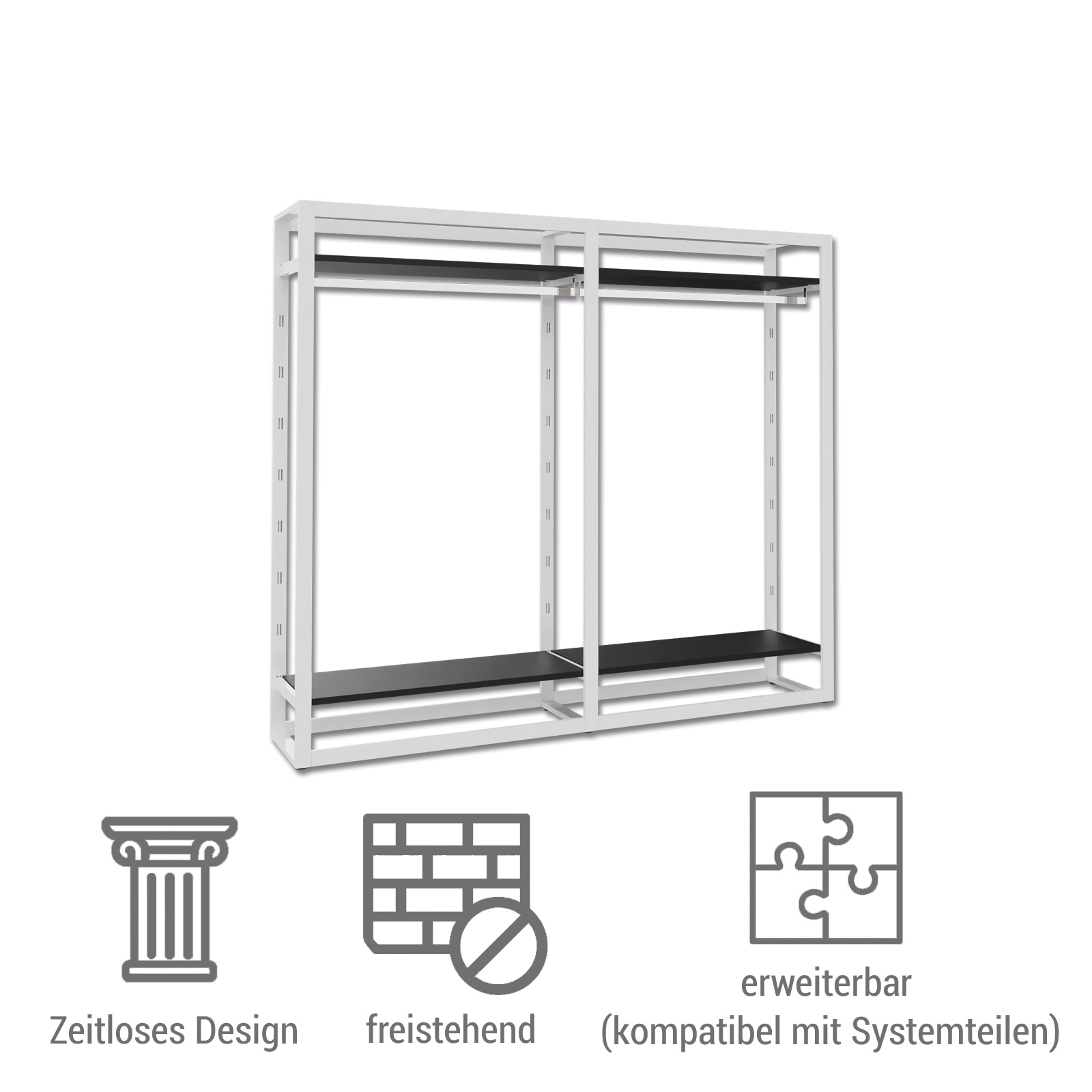 Ladenbausystem Venezia 4 FB 2 TS, Breite 214 cm Bild 5