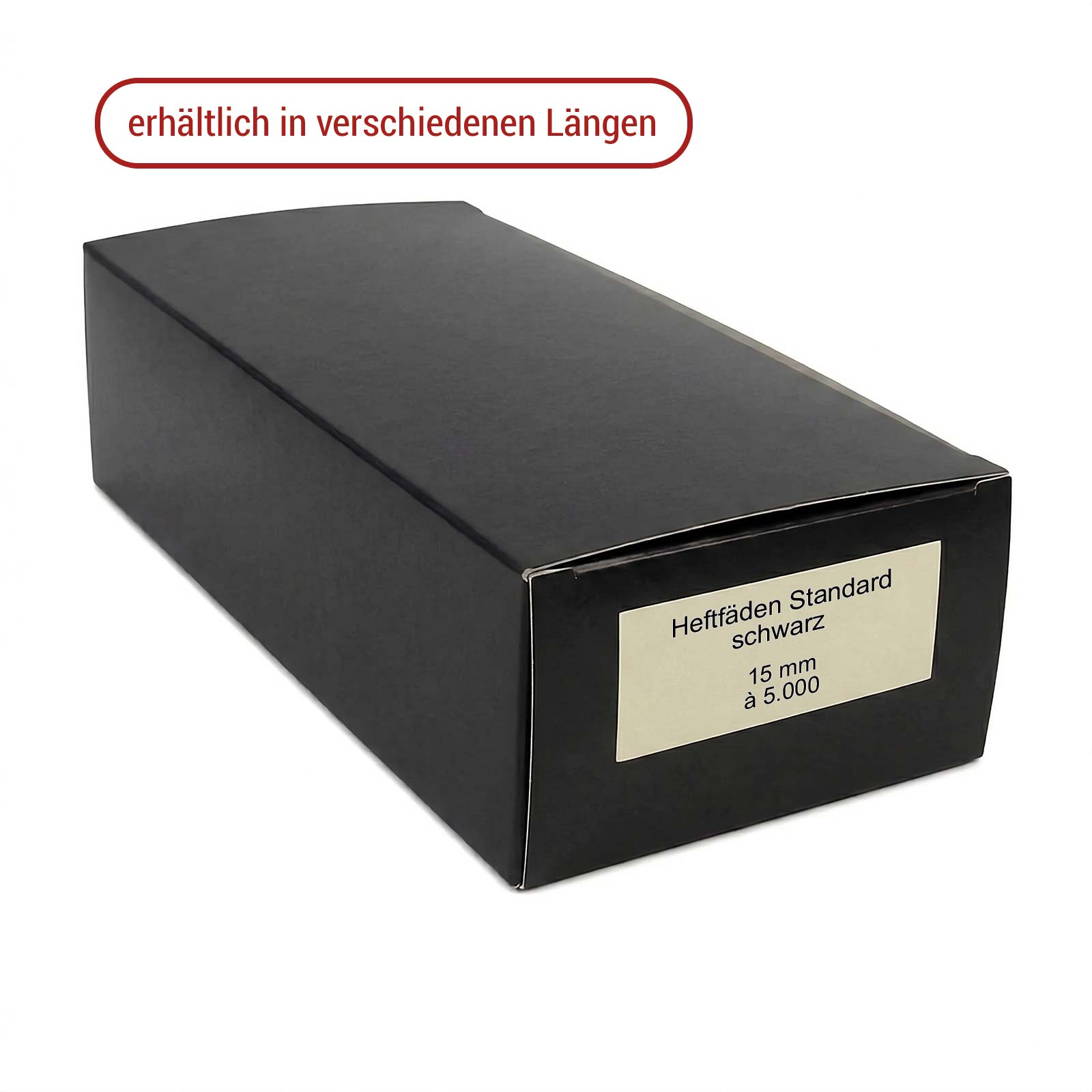5000 Heftf�den Schwarz, Standard