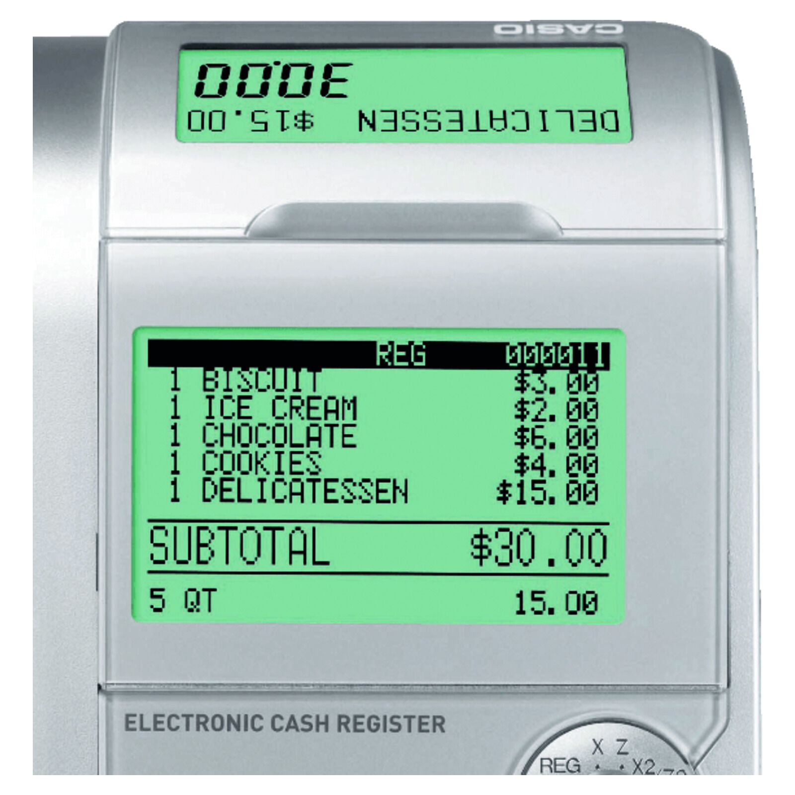 Registrierkasse Casio SE-S3000MB Bild 2