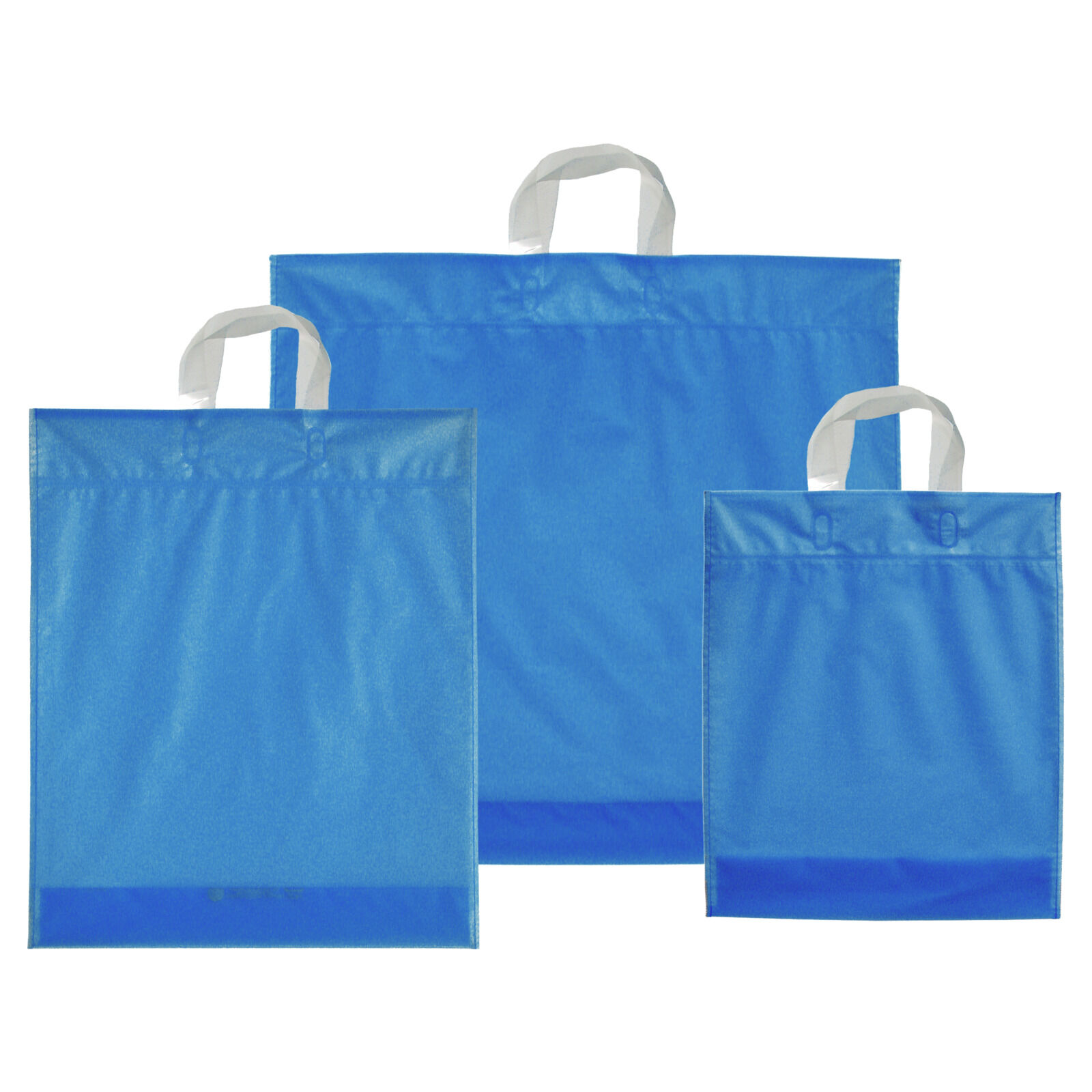 Schlaufentasche Neon pacificblue 30x35+5 cm Bild 2