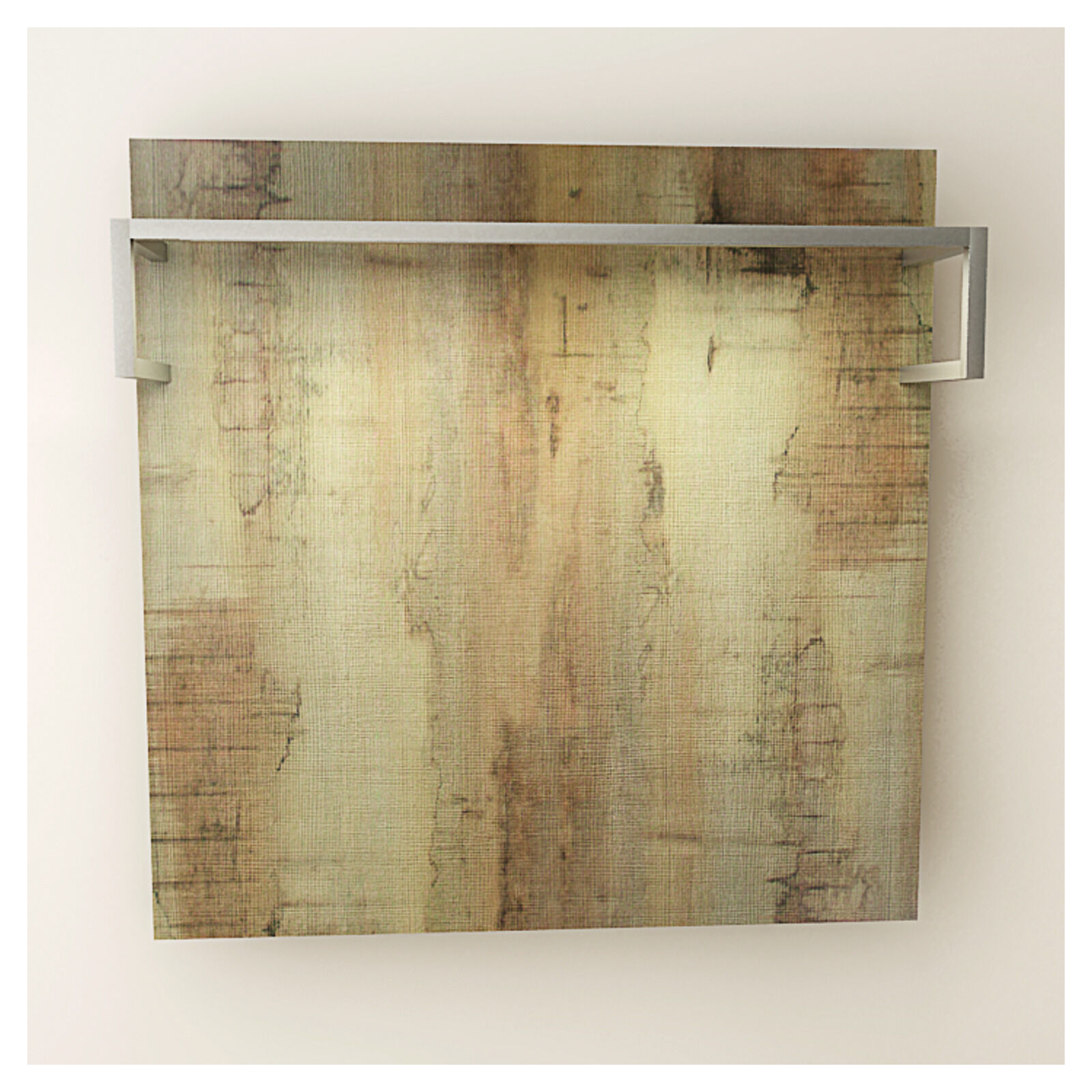 Ladeneinrichtung Linie 6 120x120 T41 cm Holz verwittert, Ede Bild 2