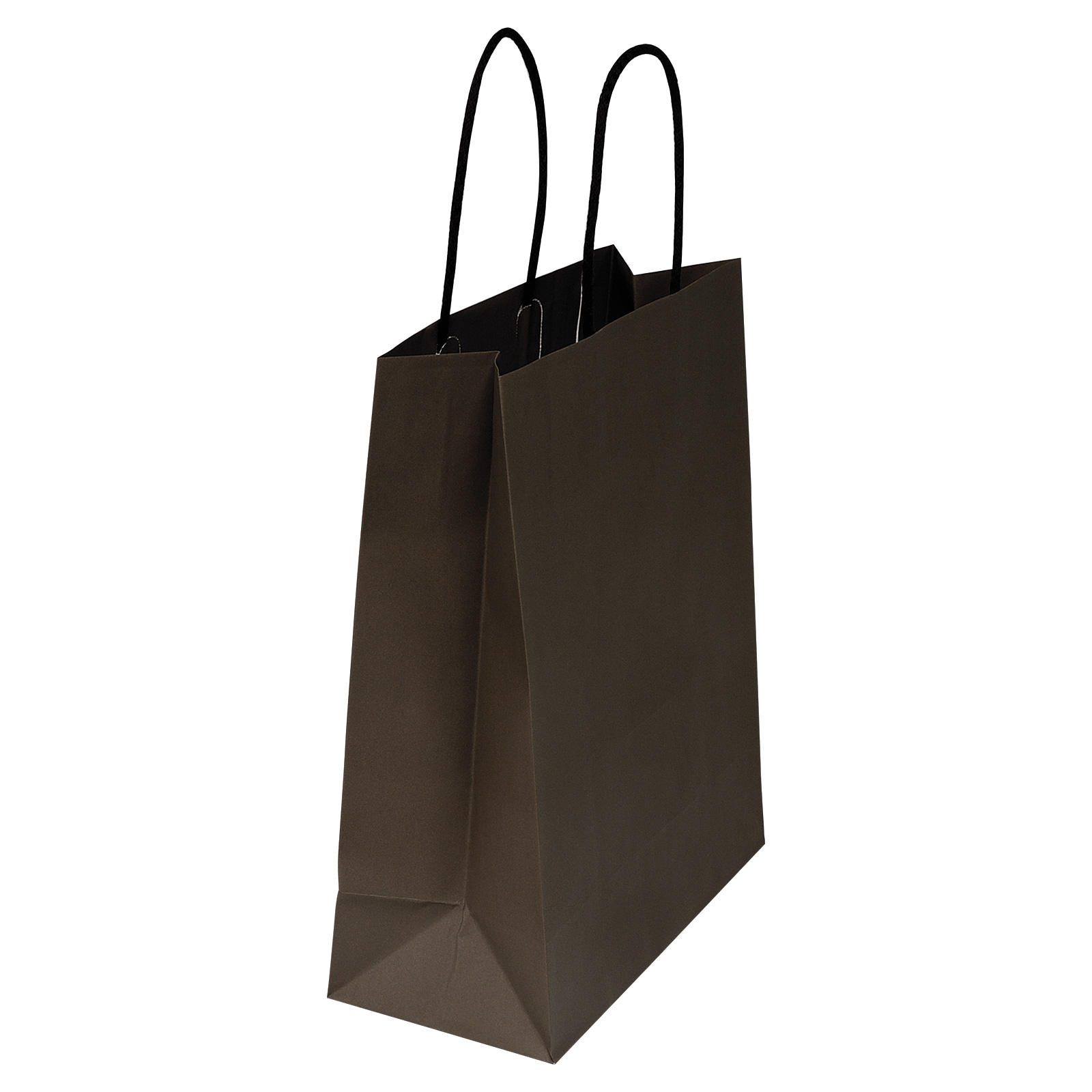 Papiertasche Milano Caf mit Textilkordel Bild 3