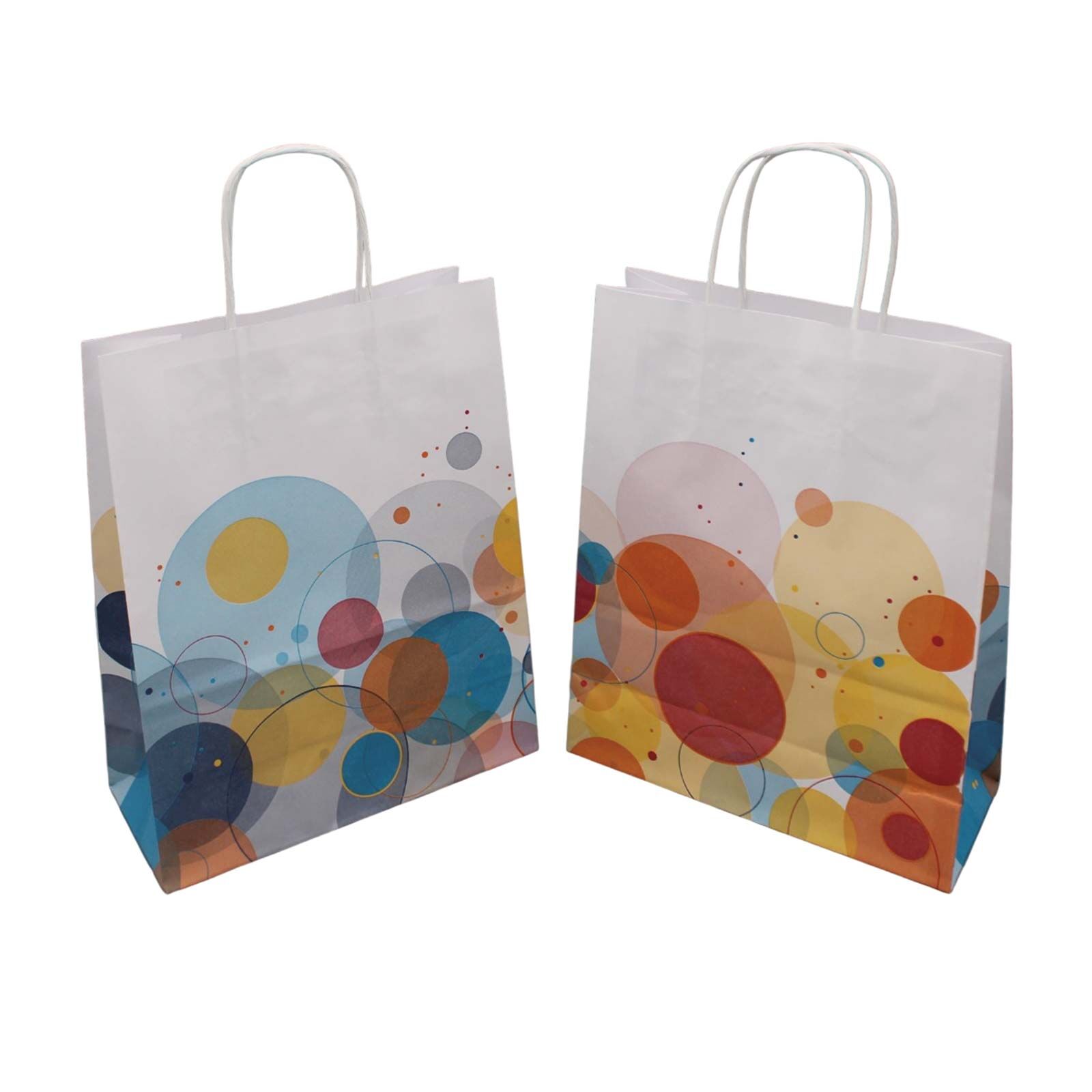 Papiertasche Farbverlauf mit Kordel