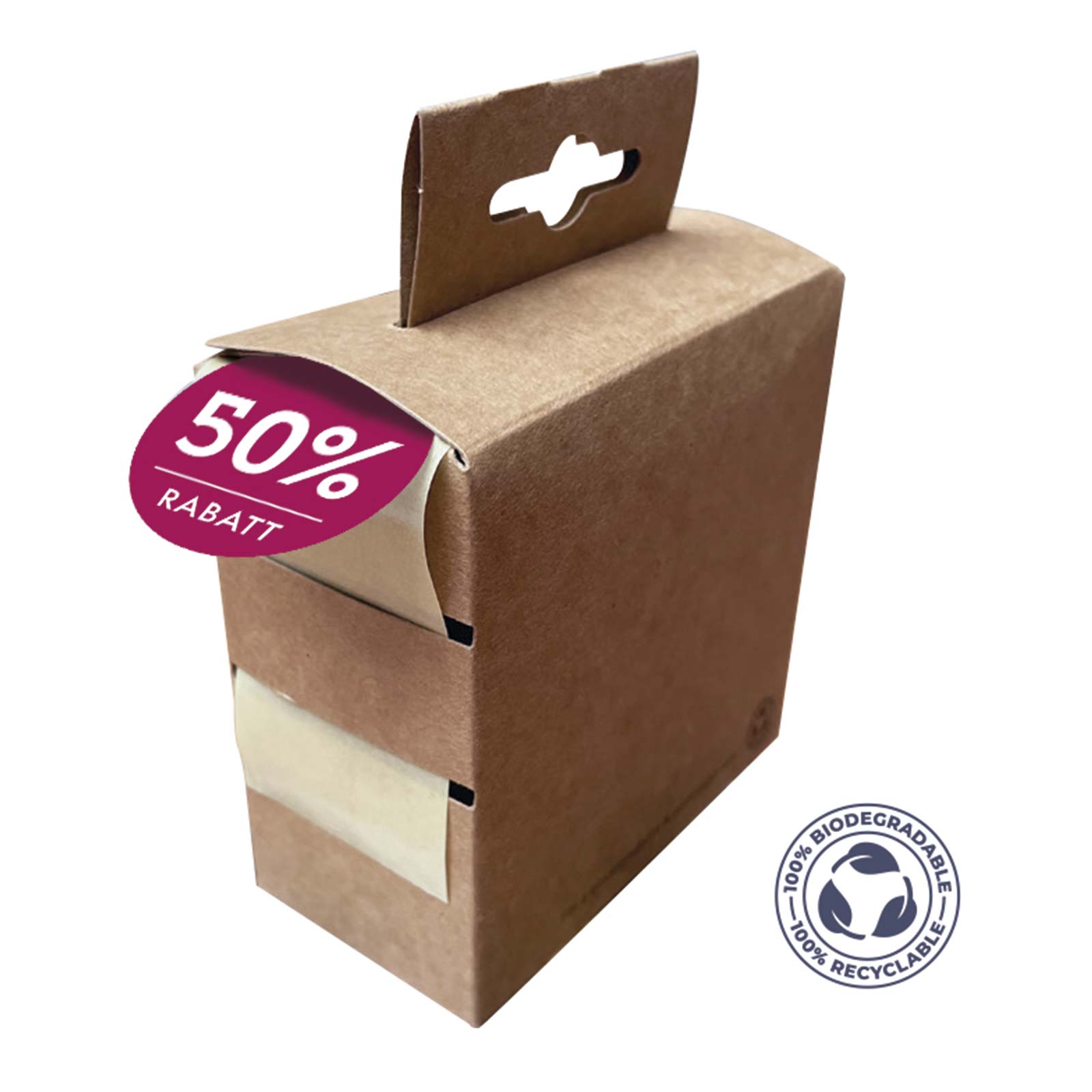 500 Etiketten % Rabatt, � 35 mm mit Spenderbox Bild 3