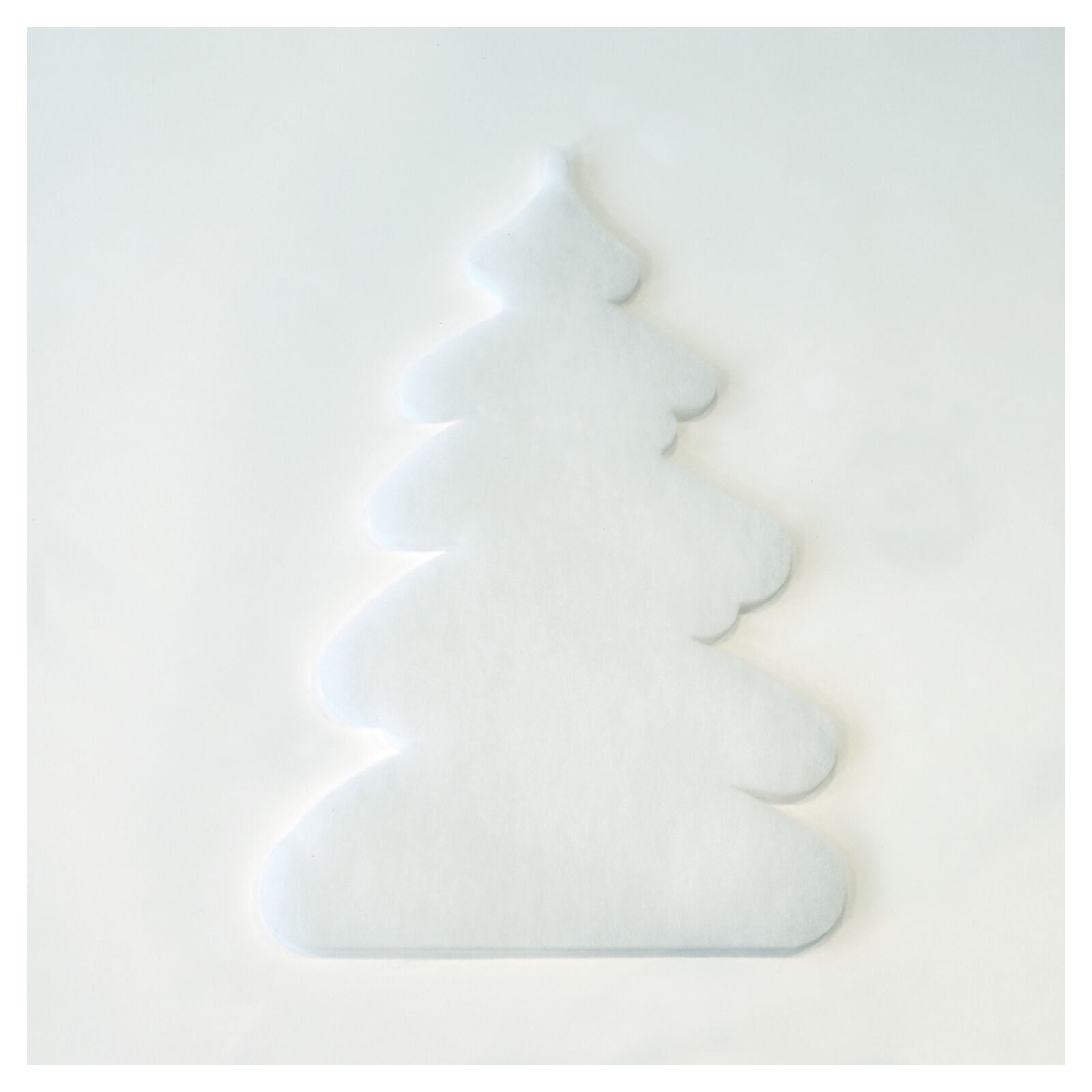 Tanne, einfach aus Deko-Schneewatte - Deko-Schneewatte ... Tanne, einfach aus Deko-Schneewatte - Deko-Schneewatte ...