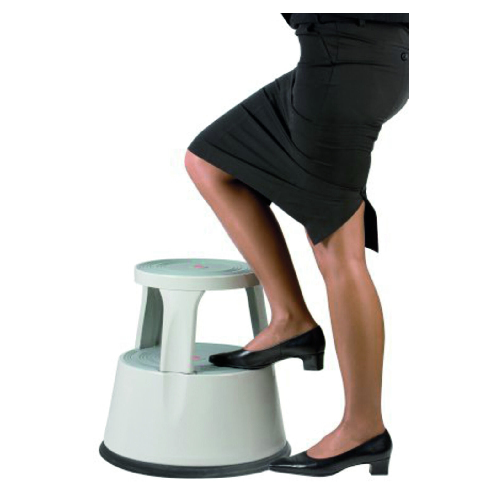 Metall-Rollhocker Bild 2