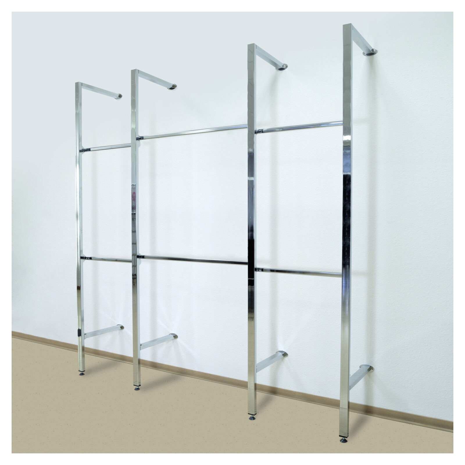 Ladeneinrichtung Easy-Back 230 cm, 6 Stangen