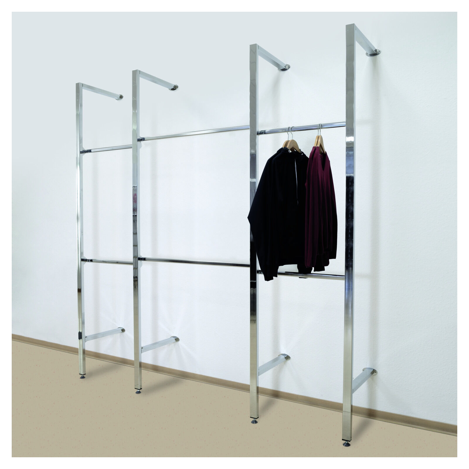 Ladeneinrichtung Easy-Back 230 cm, 6 Stangen Bild 2