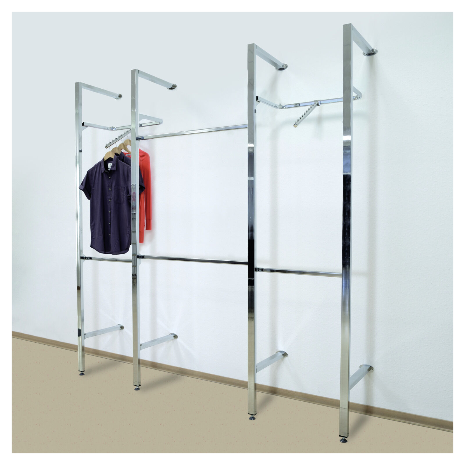 Ladeneinrichtung Easy-Back 225 cm breit mit Warentrger