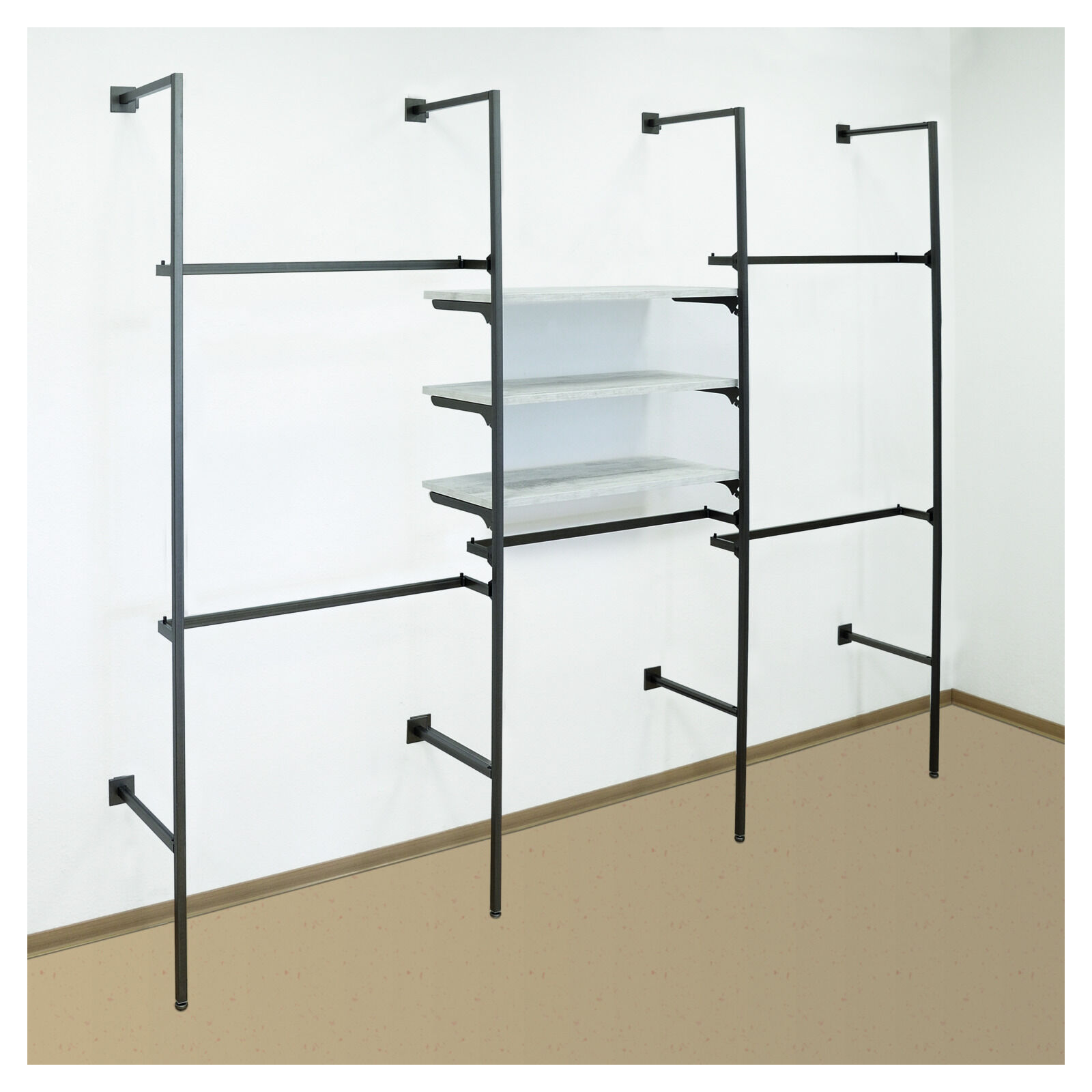 Ladenbausystem Iron III 5 Rahmen, 3 Bden Bild 2